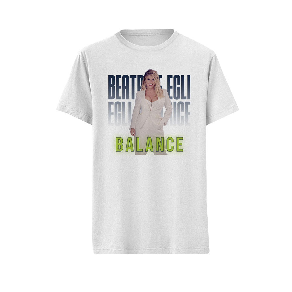 T-Shirt Weiß - Motiv „BALANCE“