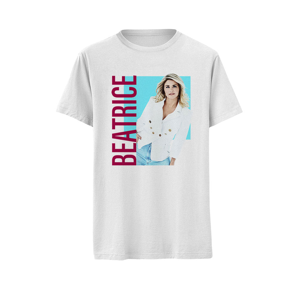 T-Shirt Weiß - Motiv "Beatrice Egli"